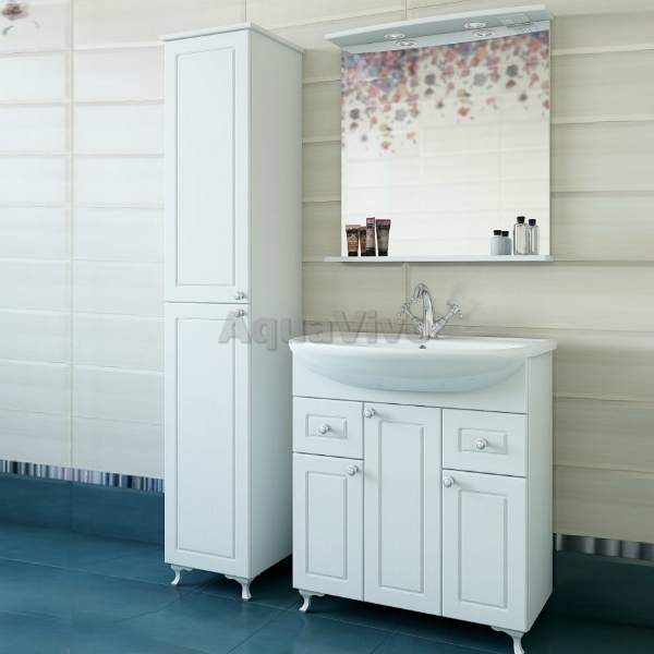 Мебель для ванной Sanflor Софи 75, цвет белый