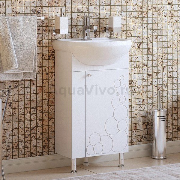Мебель для ванной Corozo Орфей 45, цвет белый