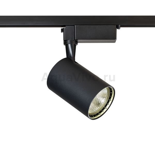 Трековый светильник Maytoni Track TR003-1-12W4K-B, арматура цвет черный, плафон/абажур металл, цвет черный