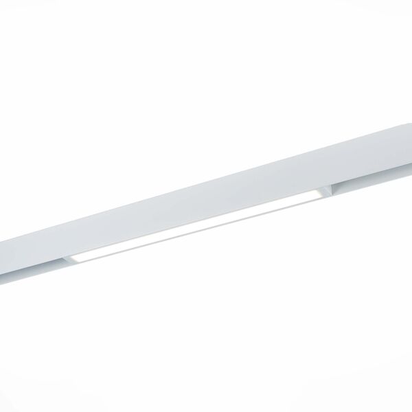 Трековый светильник ST Luce ST657 ST657.596.18, арматура белая, плафон металл / пластик белый