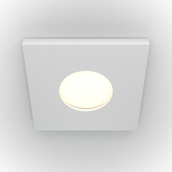 Точечный светильник Maytoni Technicali Stark DL083-01-GU10-SQ-W, арматура белая