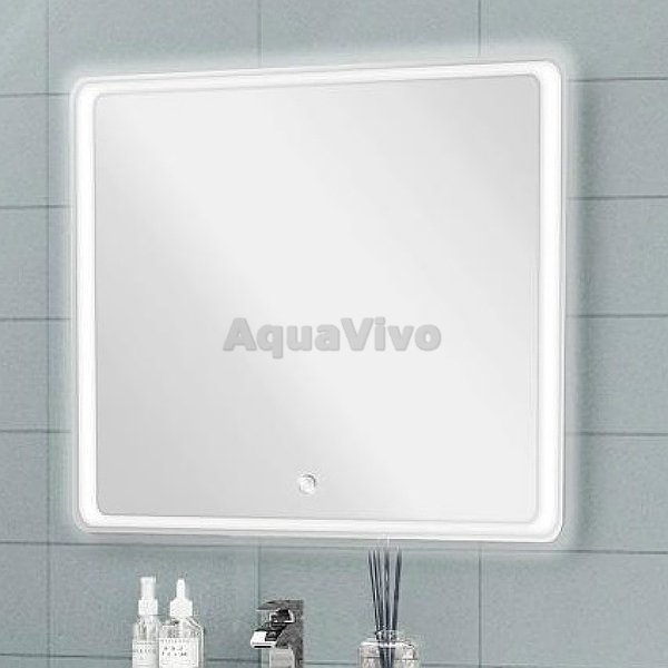 Зеркало Акватон Соул 80x70, с подсветкой по периметру - фото 1
