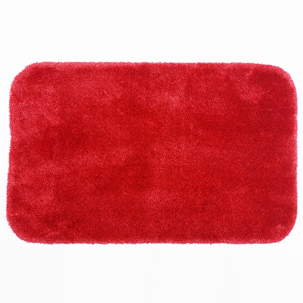 Коврик WasserKRAFT Wern BM-2563 Red для ванной, 90x57 см, цвет красный
