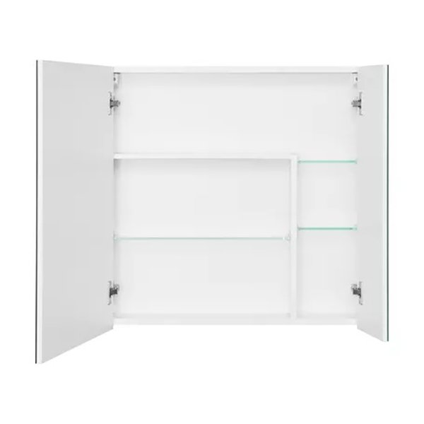 Шкаф-зеркало Акватон Асти 70, цвет белый глянец