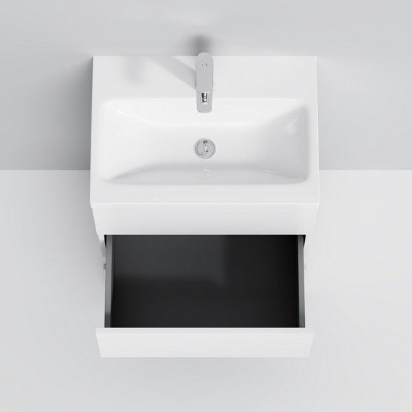 Мебель для ванной AM.PM Gem S 60 напольная, цвет белый глянец - фото 1