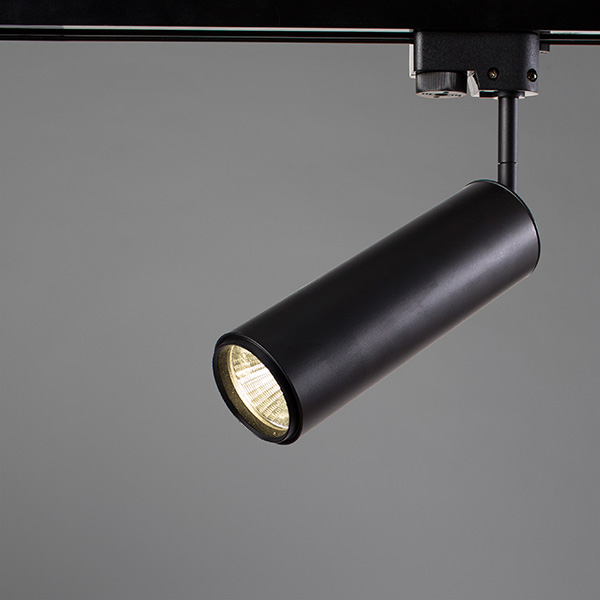 Спот Arte Lamp Periscopio A1412PL-1BK, арматура черная, плафон металл черный, 6х18 см - фото 1