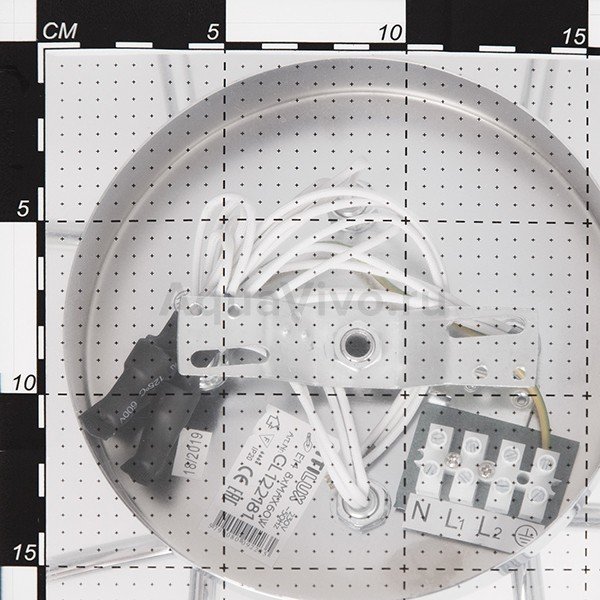 Потолочная люстра Citilux Новелла CL122181, арматура хром, плафоны стекло белое, 76х76 см