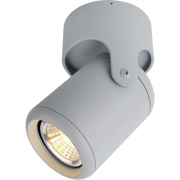Спот Arte Lamp Libra A3316PL-1GY, арматура серая, плафон металл серый, 7х13 см - фото 1