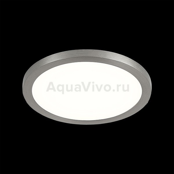 Точечный светильник Citilux Омега CLD50R081, арматура хром, плафон полимер белый, 3000K, 9х9 см