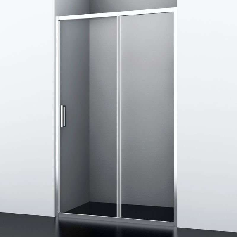 Душевая дверь WasserKRAFT Main WasserSchutz 41S30 130х200, стекло прозрачное, профиль хром - фото 1