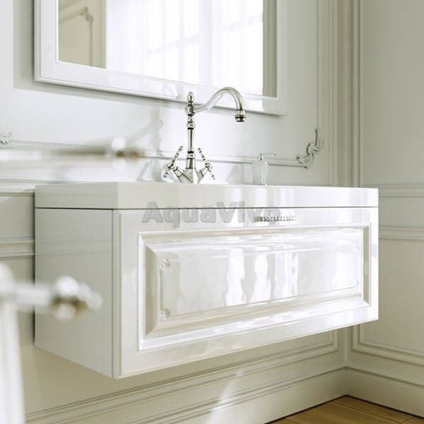 Мебель для ванной Aqwella Империя 100, цвет белый