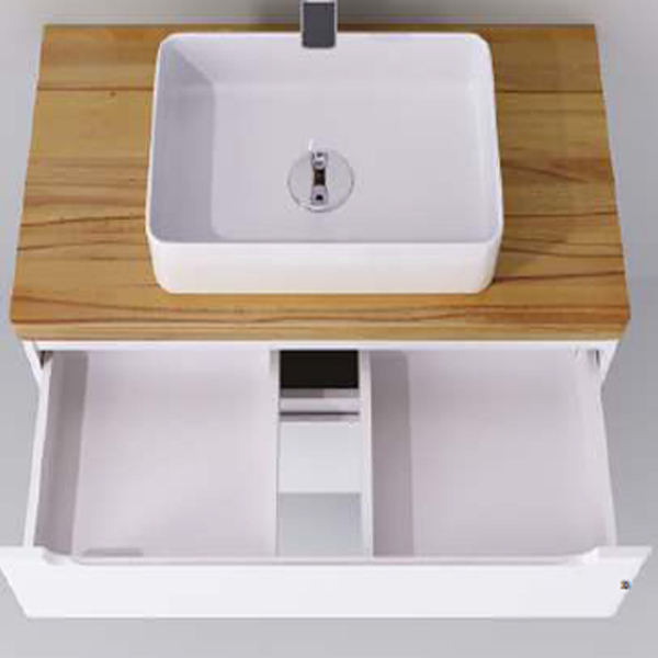 Мебель для ванной Jorno Wood 60, цвет белый - фото 1