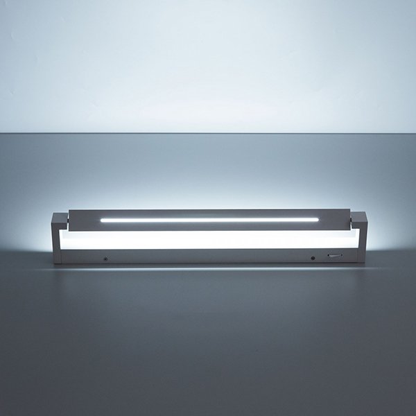Настенный светильник Citilux Визор CL708260N, арматура белая, плафон полимер белый, 60х9 см