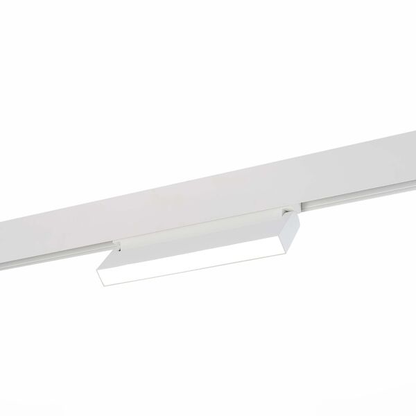 Магнитный трековый светильник ST Luce Stami ST363.546.12, арматура белая, плафон металл белый