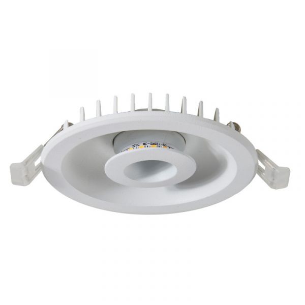 Точечный светильник Arte Lamp Sirio A7203PL-2WH, арматура цвет белый, плафон/абажур металл, цвет белый