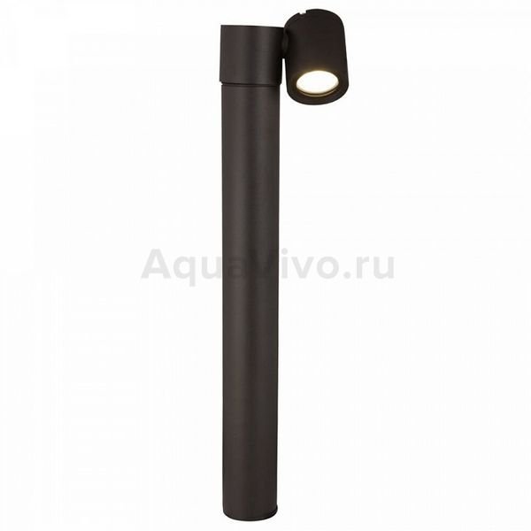 Наземный светильник Maytoni Wall Street O010FL-01B, арматура цвет черный, плафон/абажур металл, цвет черный