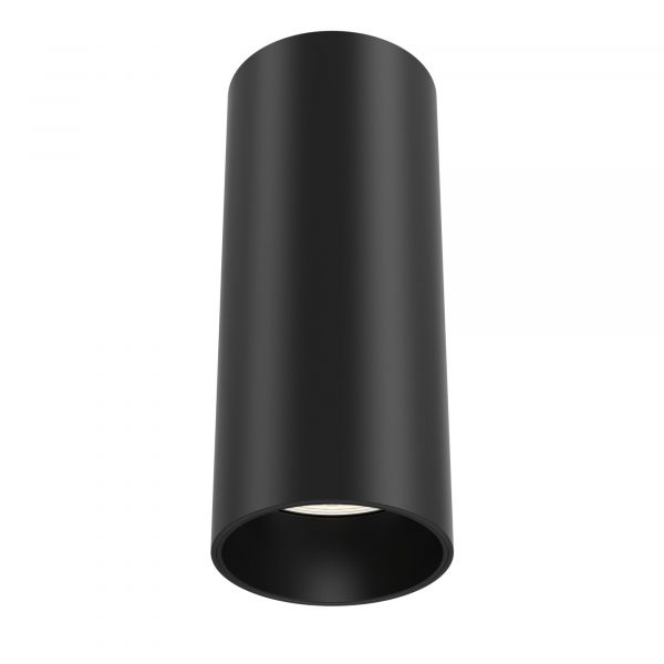 Потолочный светильник Maytoni Technical Focus Led C056CL-L12B4K, арматура черная, плафон металл черный