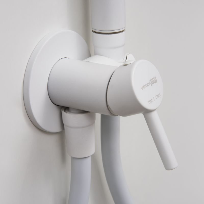Гигиенический душ WasserKRAFT A70538, со встраиваемым смесителем, цвет белый - фото 1