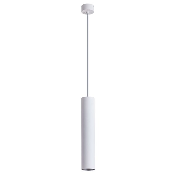 Подвесной светильник Arte Lamp Torre A1530SP-1WH, арматура белая, плафон металл белый, 6х6 см