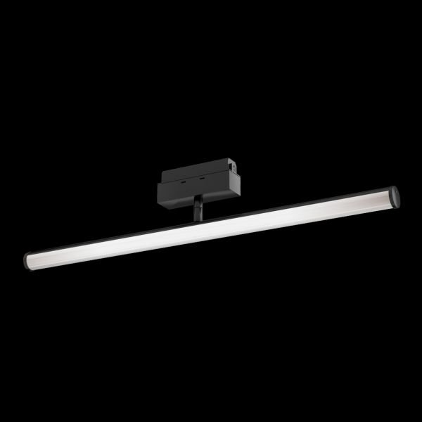 Трековый светильник Maytoni Technical Track Lamps TR026-2-10B4K, арматура черная, плафон пластик белый