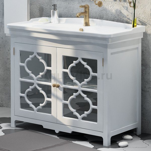 Мебель для ванной Corozo Манойр 105, цвет белый