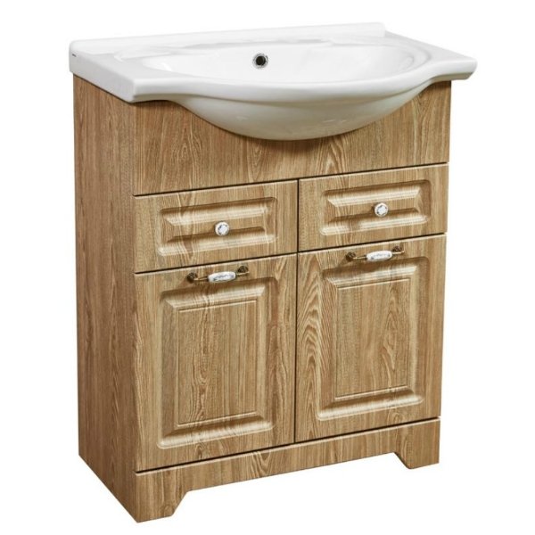 Мебель для ванной Stella Polar Кармела 65, цвет карпатская ель - фото 1