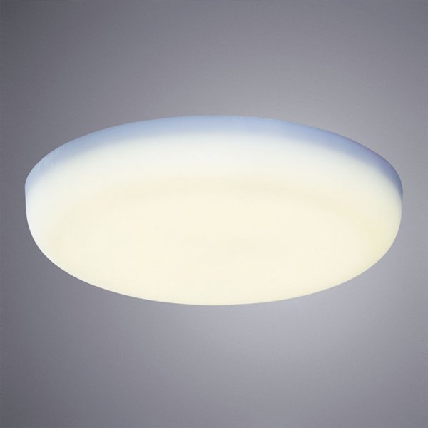 Потолочный светильник Arte Lamp Prior A7982PL-1WH, арматура белая, плафон пластик белый, 12х12 см - фото 1