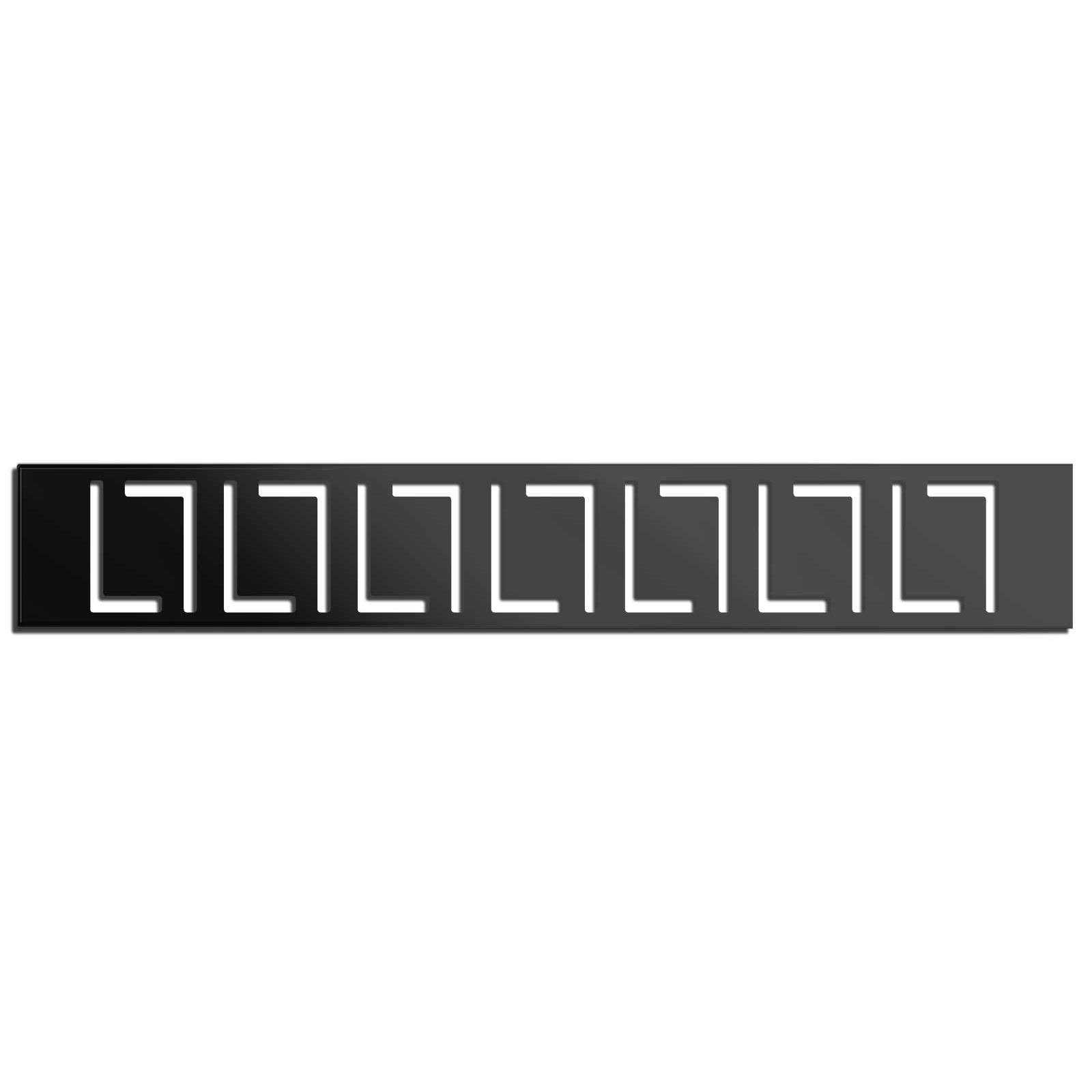 Душевой лоток Vincea Say Optima 601.80.B.M.S.BLOK с решеткой 80x7 см, боковой выпуск, цвет черный матовый / хром - фото 1
