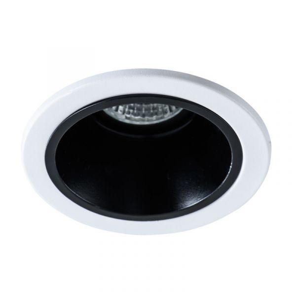 Точечный светильник Arte Lamp Taurus A6663PL-1BK, арматура цвет черный, плафон/абажур металл, цвет черный