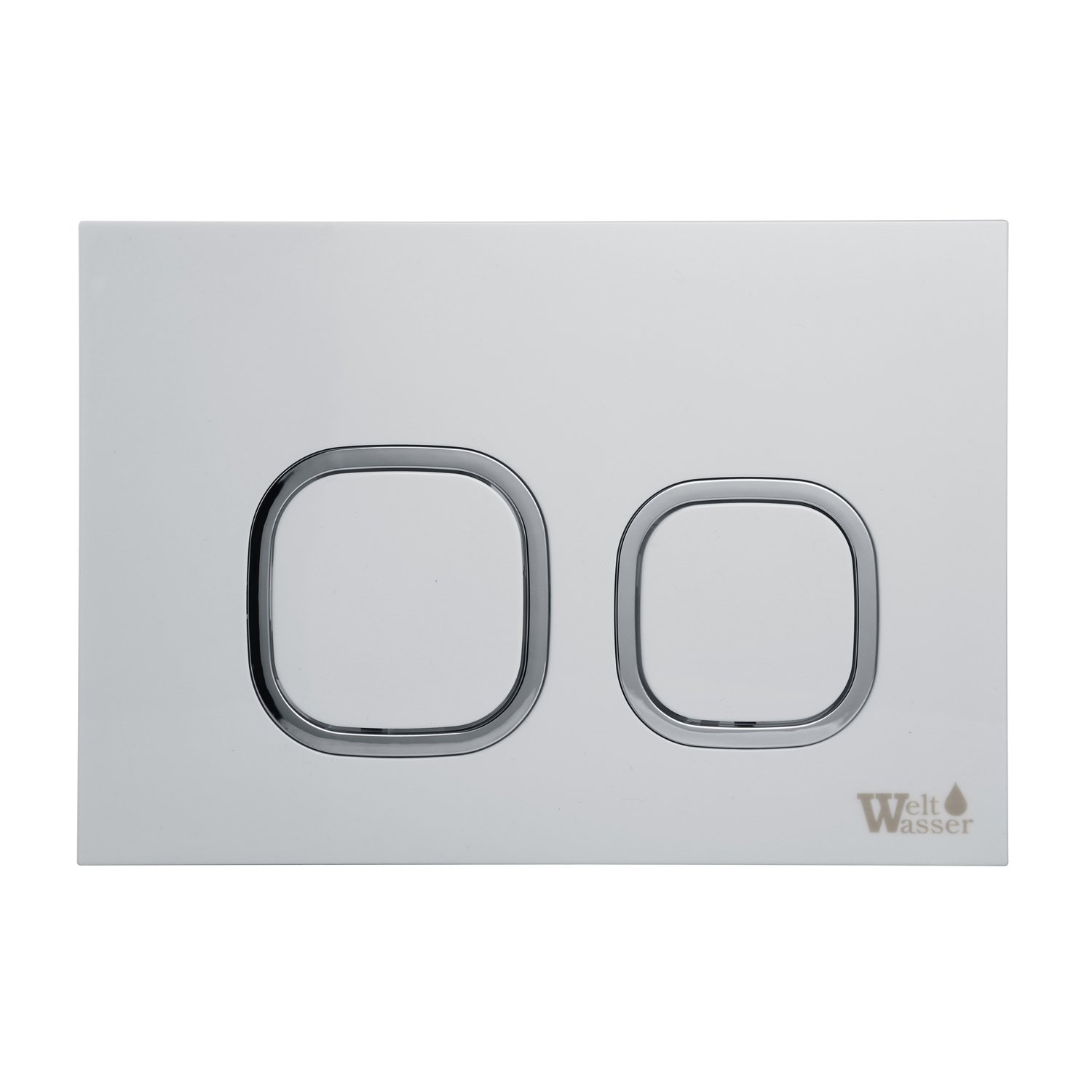 Комплект Weltwasser 10000011290 унитаза Merzbach 043 GL-WT с сиденьем микролифт и инсталляции Amberg 497 с белой кнопкой Amberg RD-WT - фото 1
