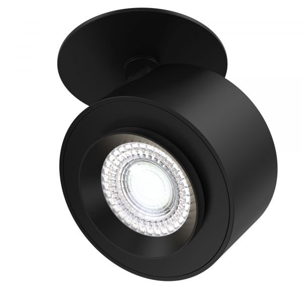 Потолочный светильник Maytoni Technical Treo C063CL-L12B4K, арматура черная, плафон металл черный