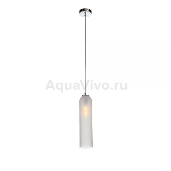 Подвесной светильник ST Luce Callana SL1145.153.01, арматура металл, цвет хром, плафон стекло, цвет белый