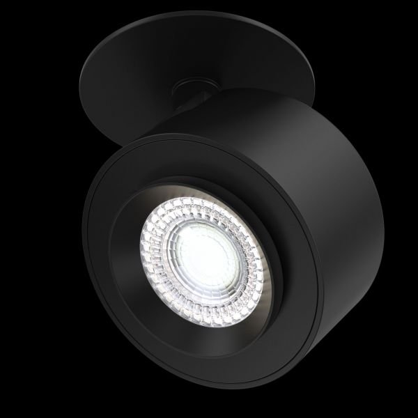 Потолочный светильник Maytoni Technical Treo C063CL-L12B4K, арматура черная, плафон металл черный