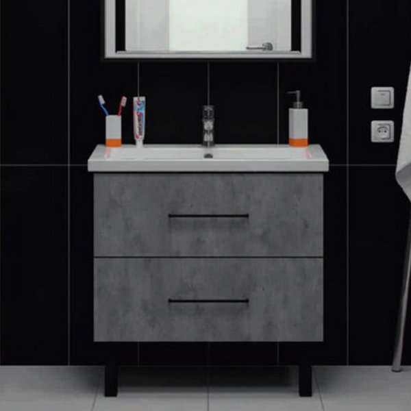 Мебель для ванной Какса-А Verona 60, напольная, цвет метрополитан - фото 1