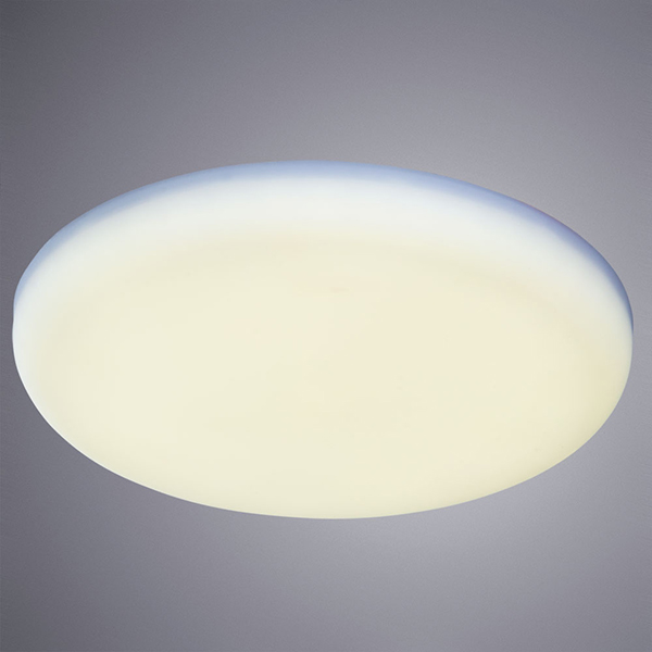 Точечный светильник Arte Lamp Prior A7983PL-1WH, арматура белая, плафон пластик белый, 17х17 см - фото 1