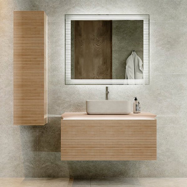 Мебель для ванной Jorno Karat 100, цвет бук