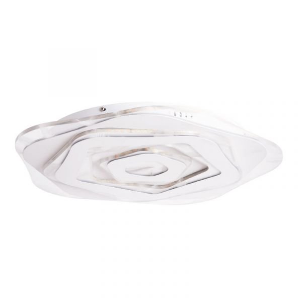 Потолочный светильник Arte Lamp Multi-Piuma A1398PL-1CL, арматура белая, плафон пластик белый, 50х50 см