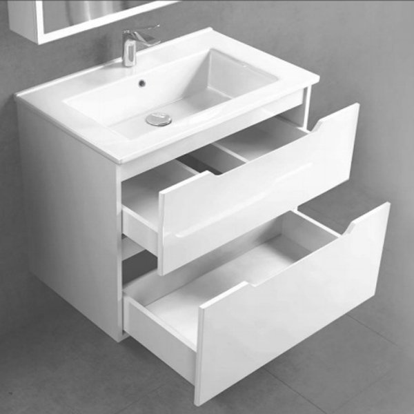 Мебель для ванной Jorno  Slide 65, цвет белый