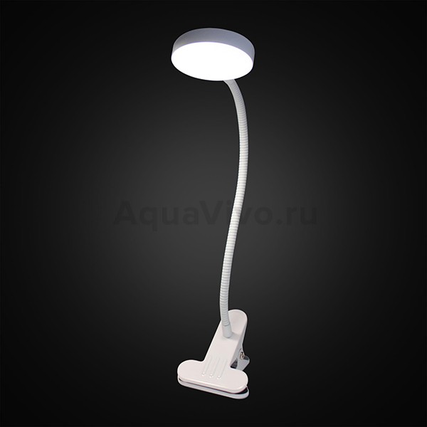 Интерьерная настольная лампа Citilux Ньютон CL803070N, арматура белая, плафон акрил белый, 8х23 см - фото 1