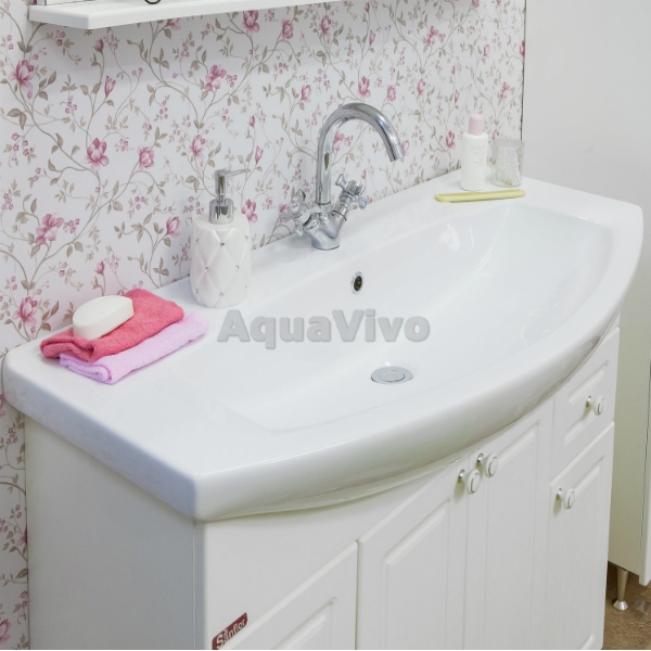 Мебель для ванной Sanflor Софи 100, цвет белый - фото 1