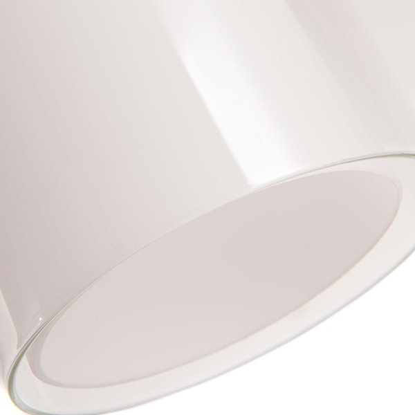 Подвесной светильник Arte Lamp Aries A8983SP-1CC, арматура хром, плафон стекло белое / прозрачное, 11х11 см - фото 1