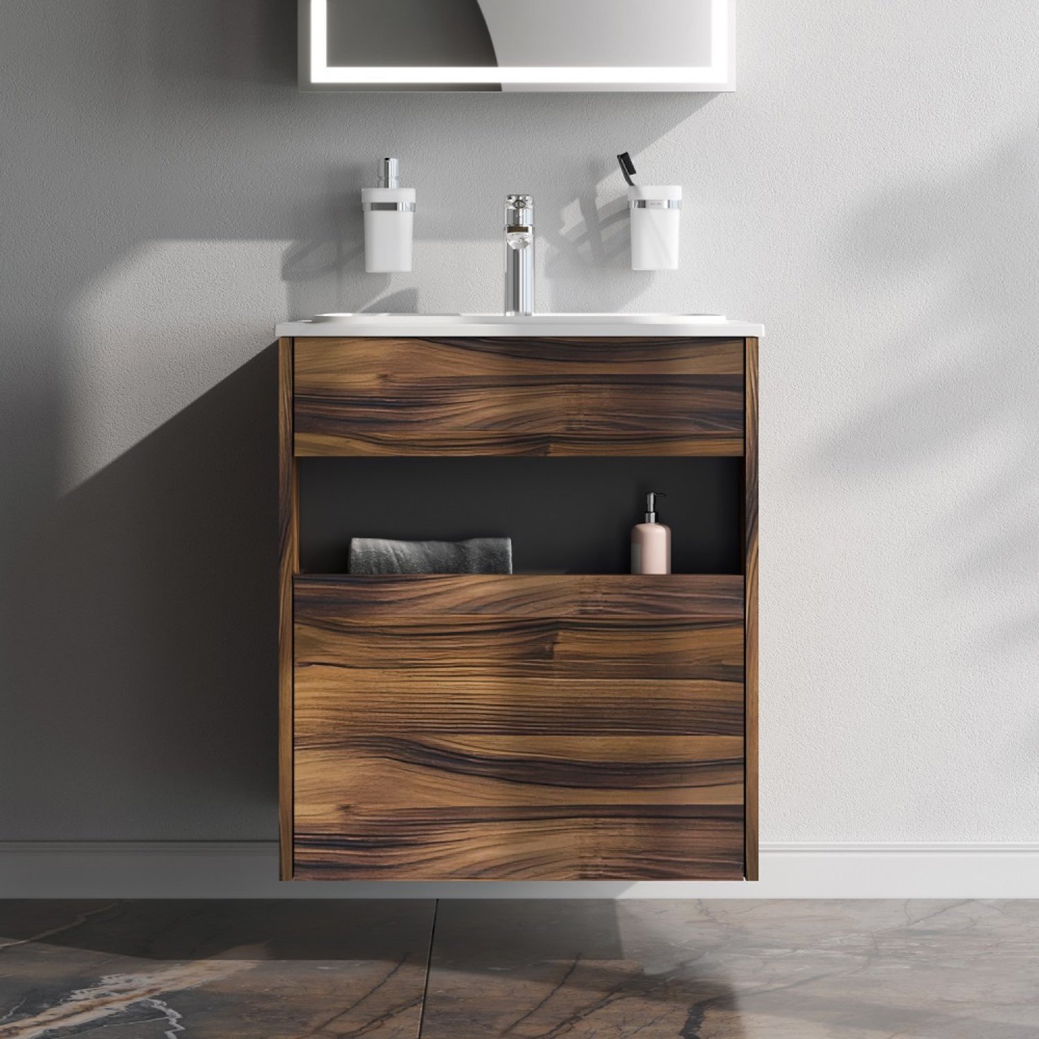Мебель для ванной AM.PM Func 60, цвет дуб крафт - фото 1