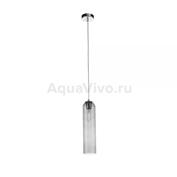 Подвесной светильник ST Luce Callana SL1145.143.01, арматура металл, цвет хром, плафон стекло, цвет серый