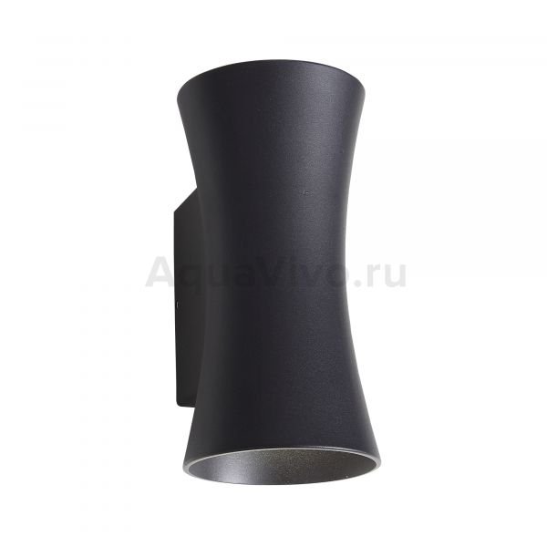 Уличный настенный светильник ST Luce Deale SL088.401.02, арматура металл, цвет черный