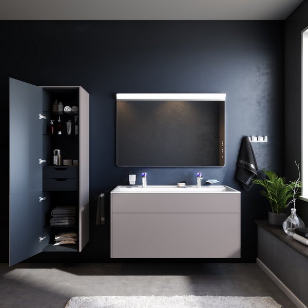 Мебель для ванной AM.PM Inspire 2.0 120 подвесной, цвет элегантный серый матовый