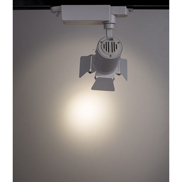 Спот Arte Lamp Falena A6709PL-1WH, арматура белая, плафон металл белый, 6х11 см - фото 1