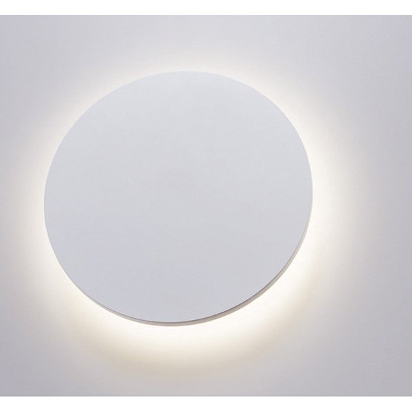 Настенный светильник Arte Lamp Nimbo A1510AP-1WH, арматура белая, плафон металл белый, 18х18 см