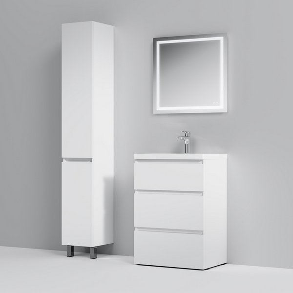 Мебель для ванной AM.PM Gem S 60 напольная, цвет белый глянец