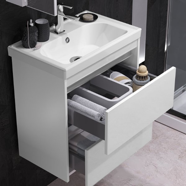 Мебель для ванной Опадирис Фреш 60 подвесная, цвет белый - фото 1