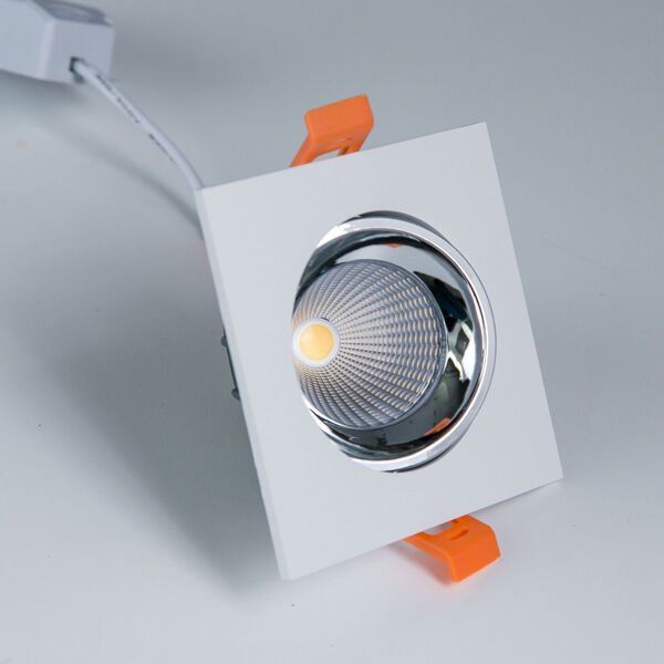 Потолочный светильник Citilux Альфа CLD001KNW1, арматура хром, плафон полимер белый - фото 1